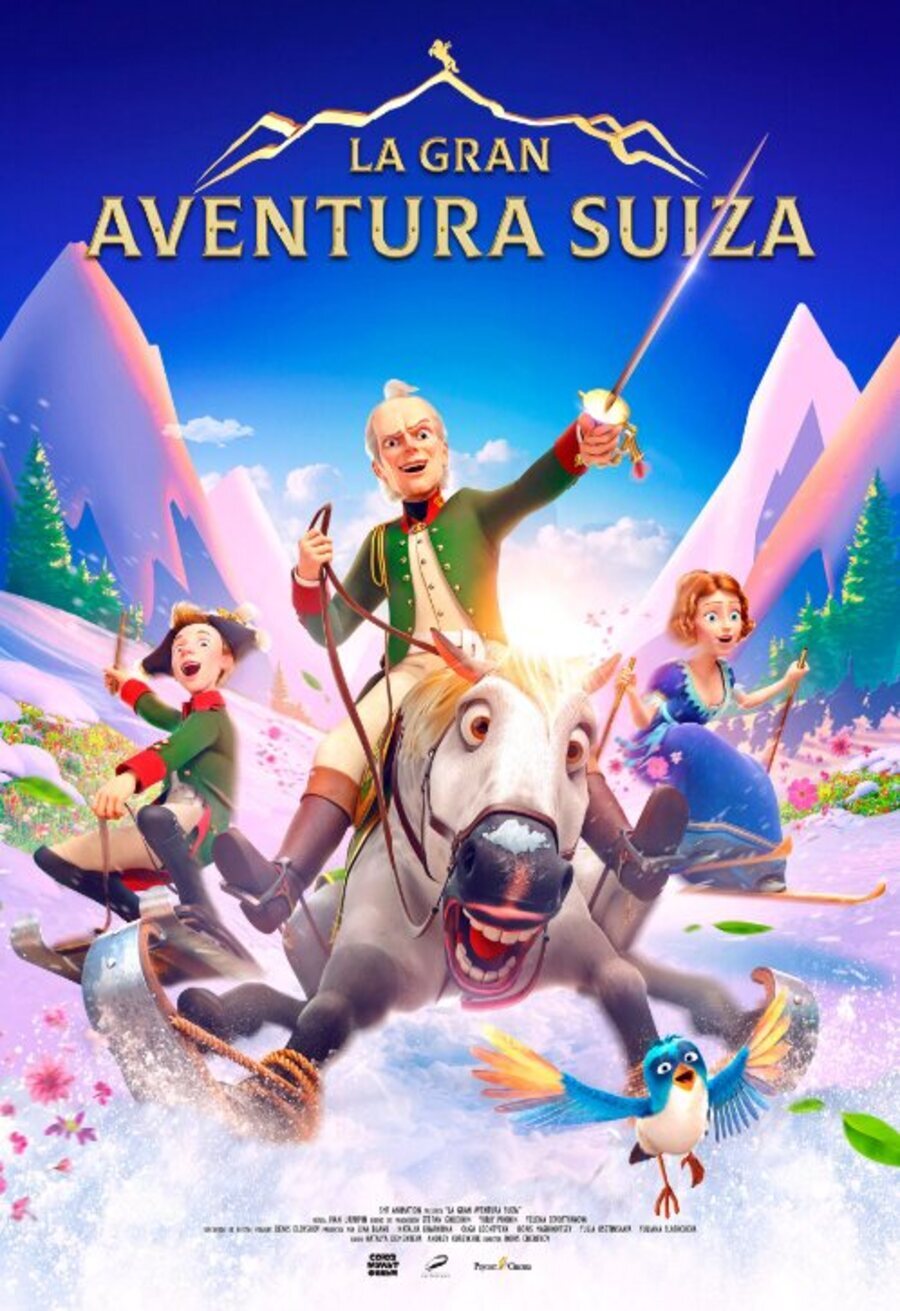 Cartel de La gran aventura suiza - La Gran Aventura Suiza