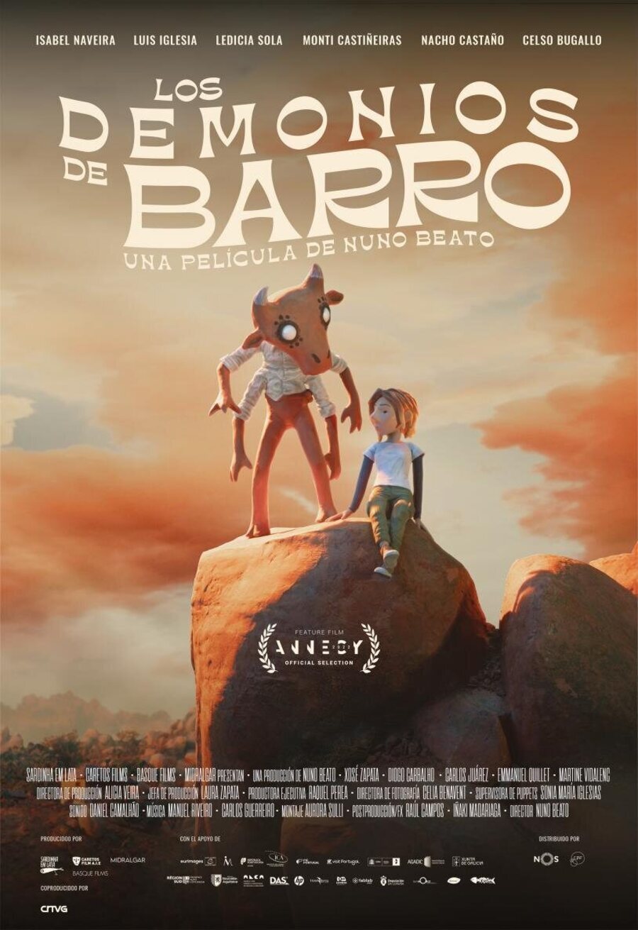 Cartel de Los demonios de barro - España