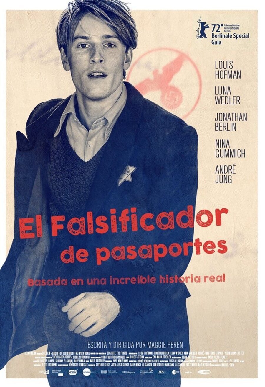 Cartel de El falsificador de pasaportes - El falsificador de pasaportes