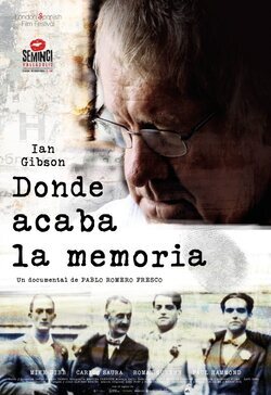 Cartel de Donde acaba la memoria