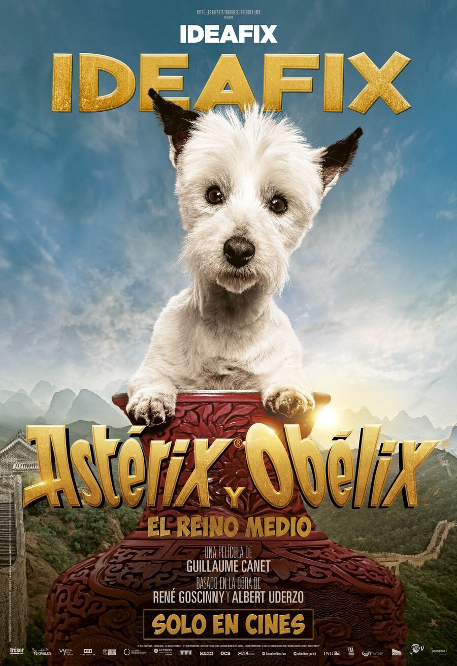 Cartel de Astérix y Obélix: El Reino Medio - Ideafix