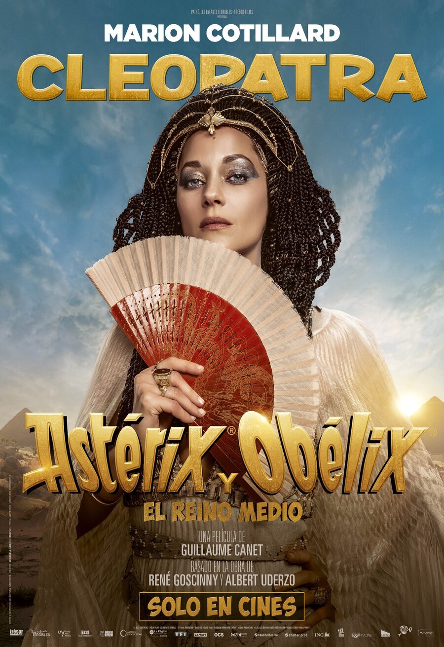 Cartel de Astérix y Obélix: El Reino Medio - Cleopatra