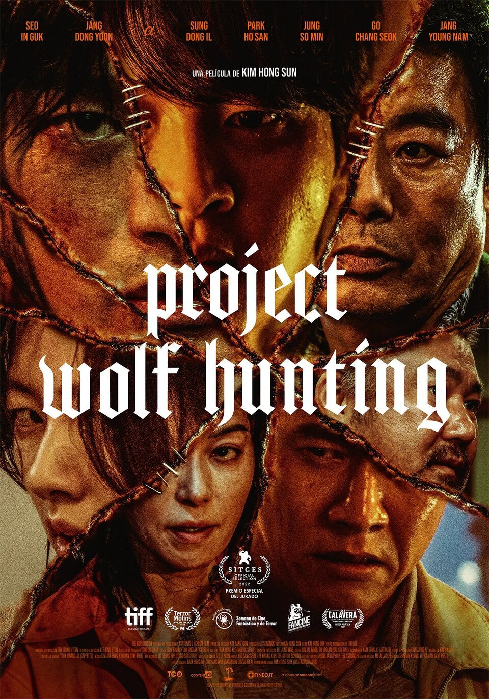 Cartel de Project Wolf Hunting - España