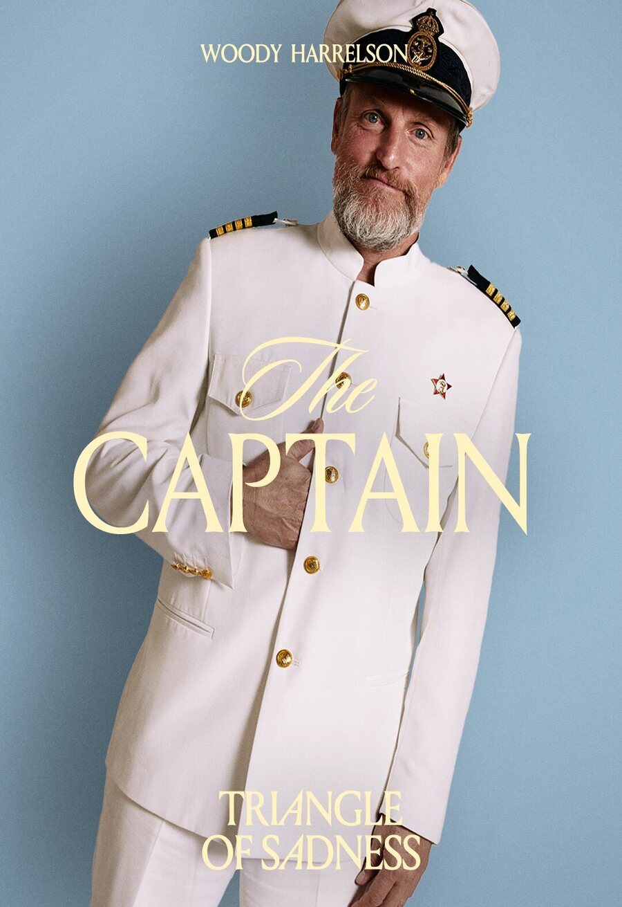 Cartel de El triángulo de la tristeza - Woody Harrelson