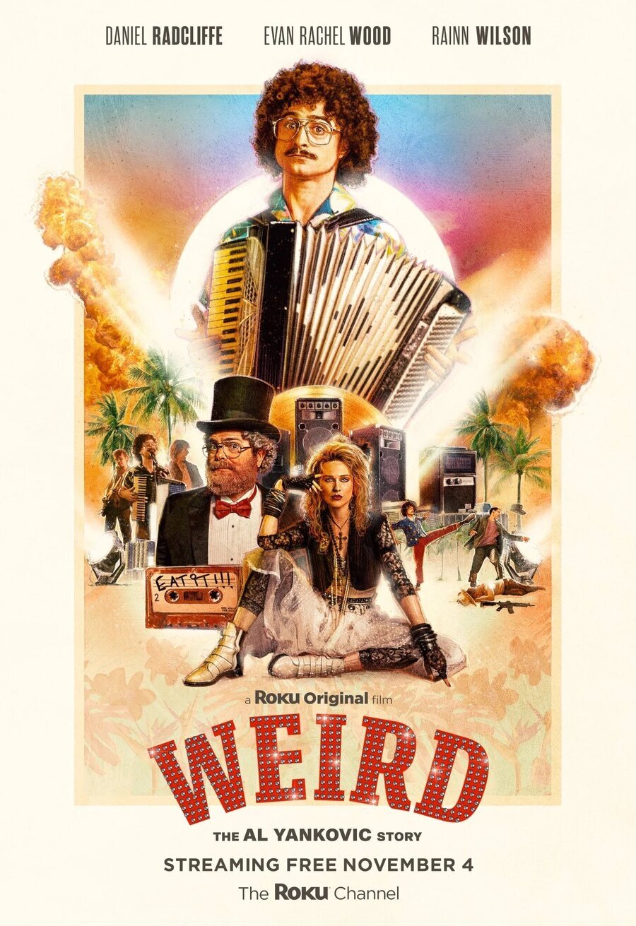 Cartel de Weird: La historia de Al Yankovic - Estados Unidos