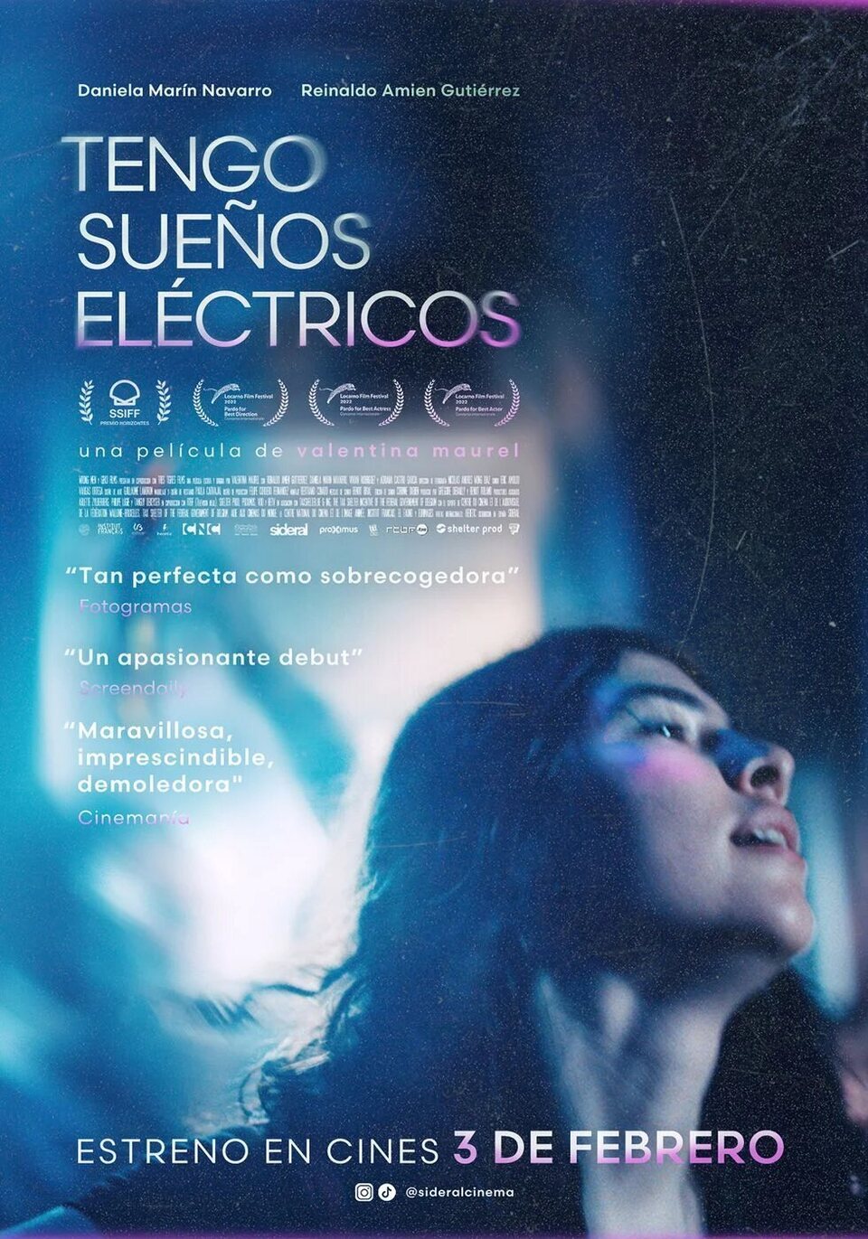 Cartel de Tengo sueños eléctricos - España