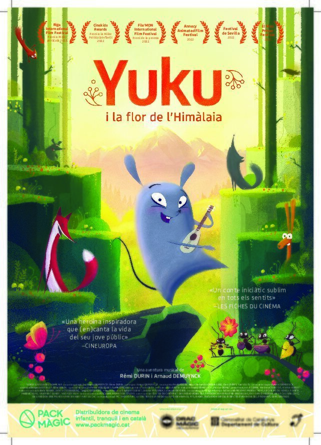 Cartel de Yuku y la flor del Himalaya - Bélgica