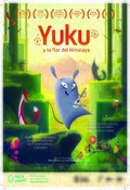 Cartel de Yuku y la flor del Himalaya