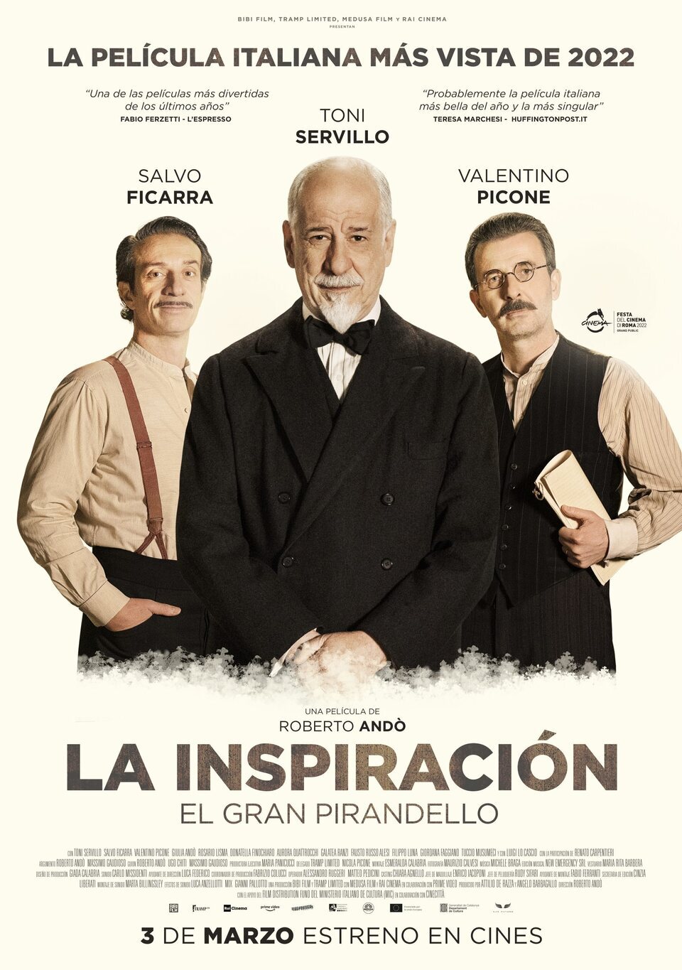 Cartel de La inspiración. El gran Pirandello - España