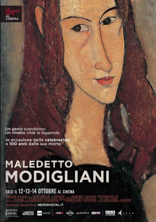 Cartel de El Indomable Modigliani - 