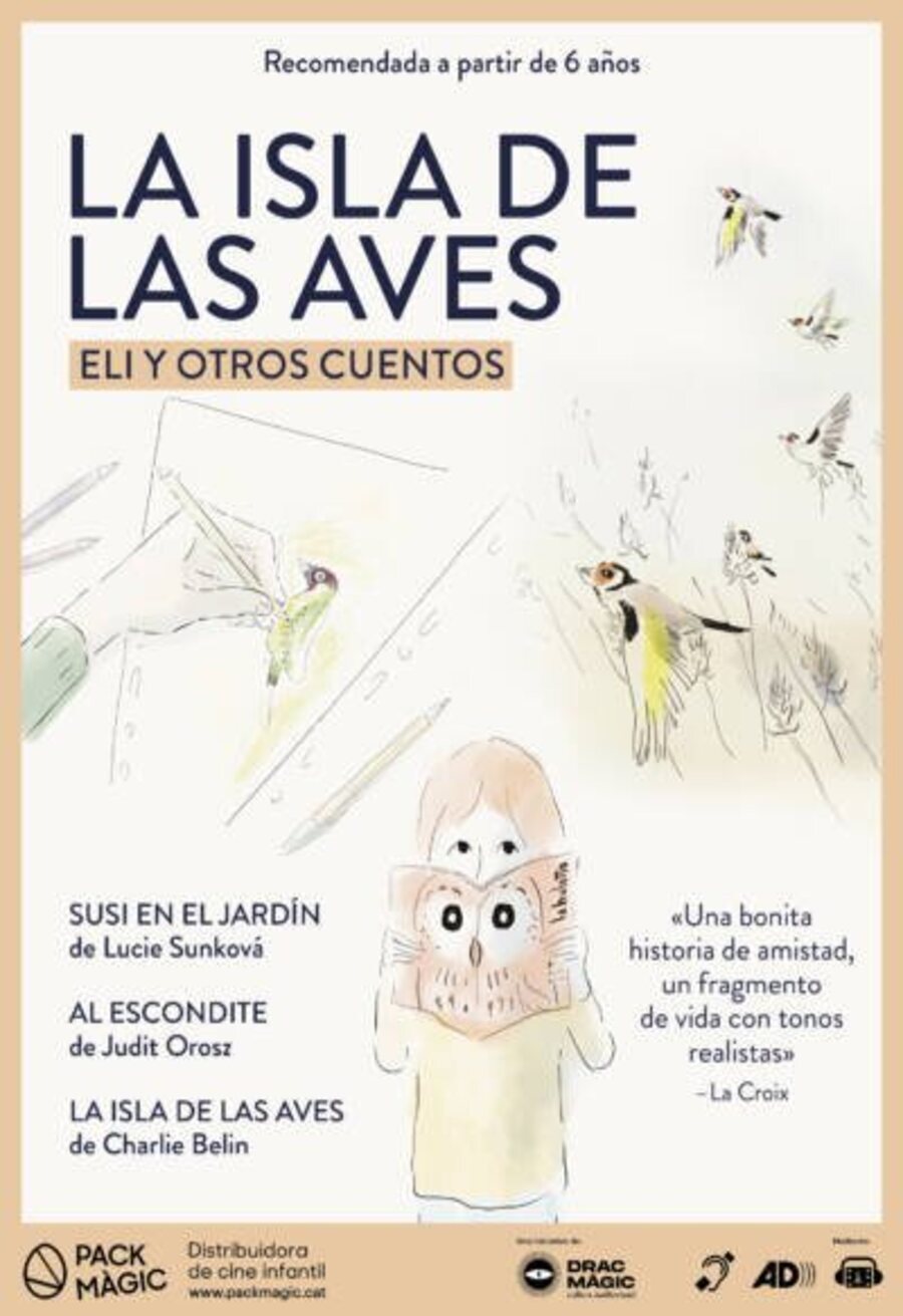 Cartel de La isla de las aves - 