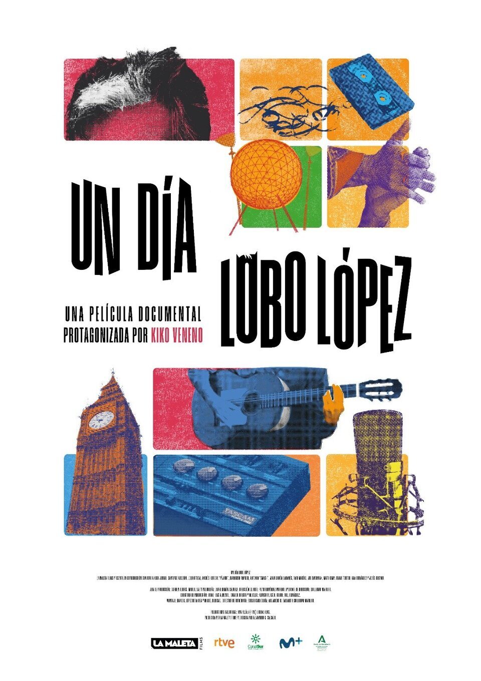 Cartel de Un día Lobo López - España