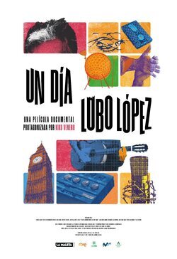 Cartel de Un día Lobo López