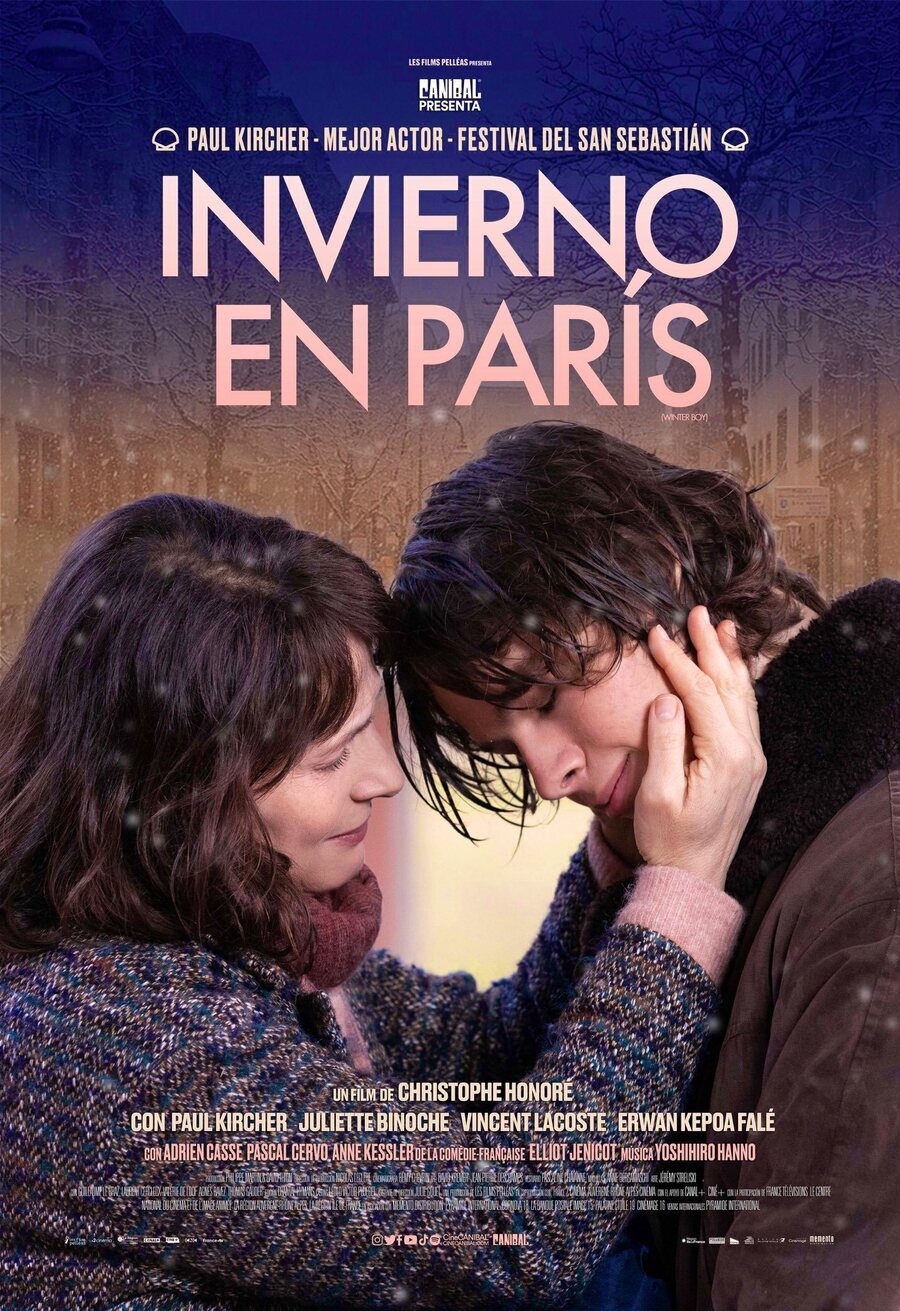 Cartel de Dialogando con la vida - Invierno en París
