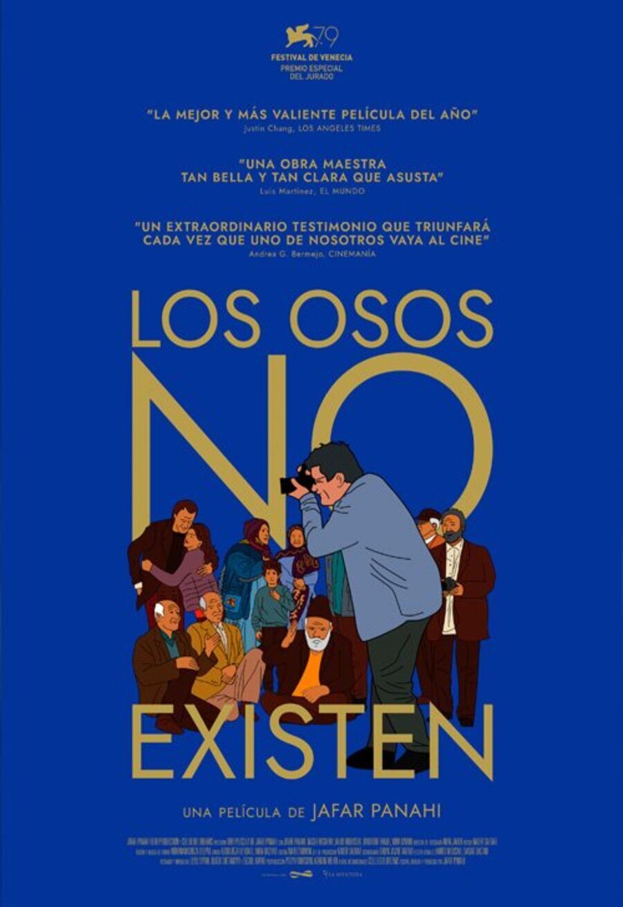 Cartel de Los osos no existen - España