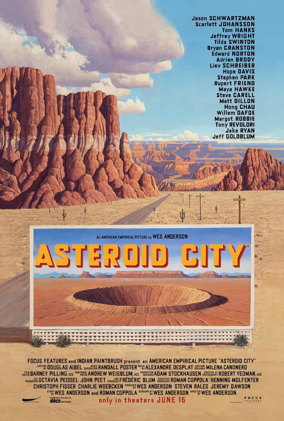 Cartel de Asteroid City - Internacional