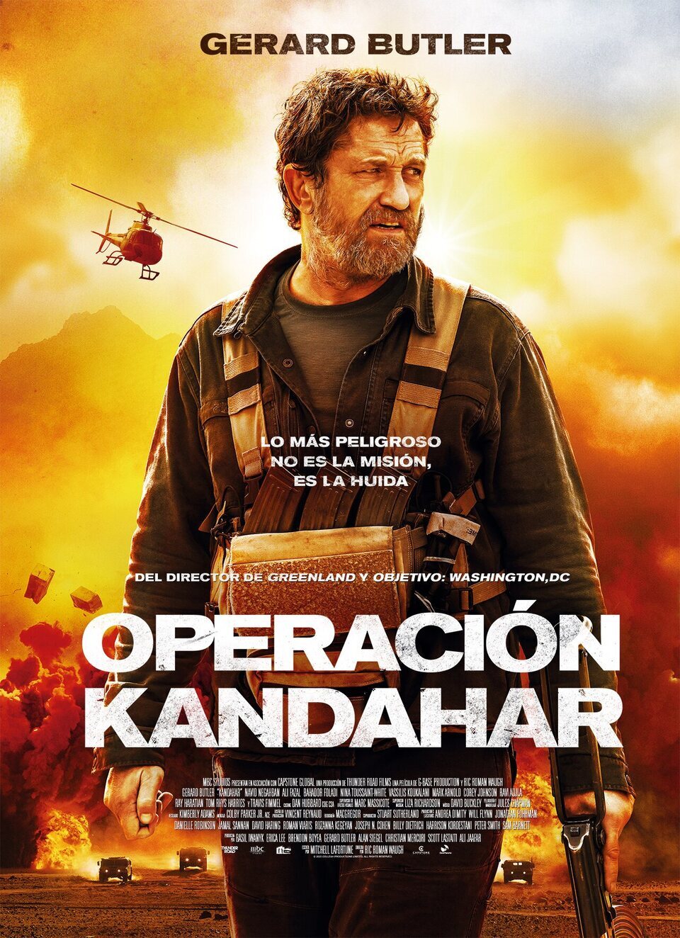 Cartel de Operación Kandahar - España