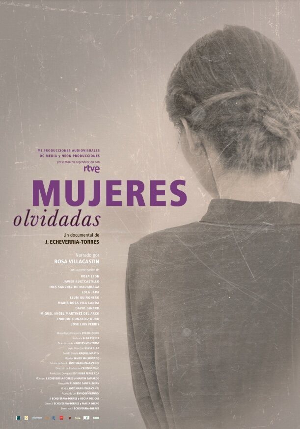 Cartel de Mujeres olvidadas - España