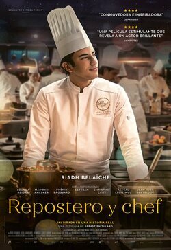 Cartel de Repostero y chef