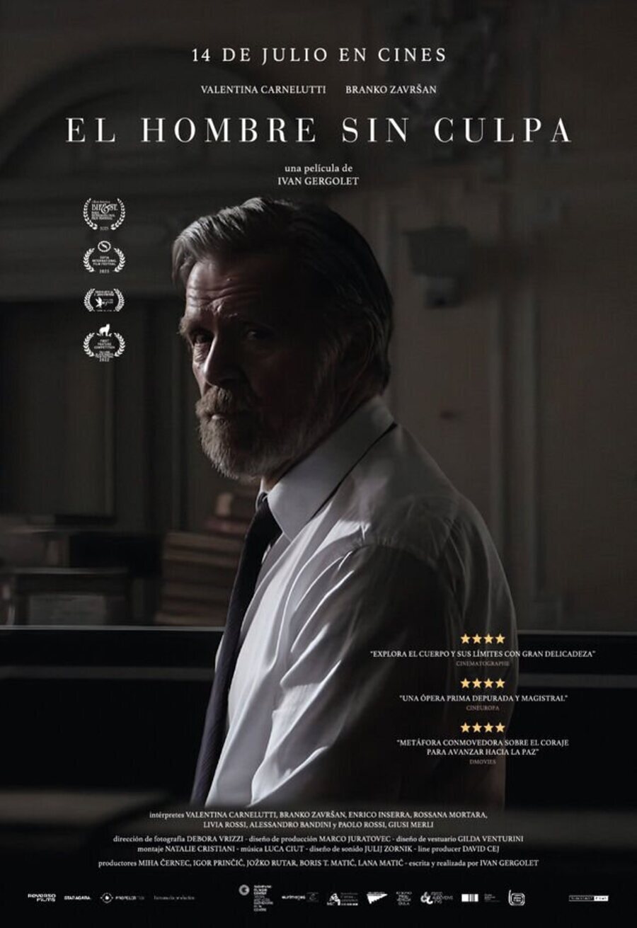 Cartel de El hombre sin culpa - España