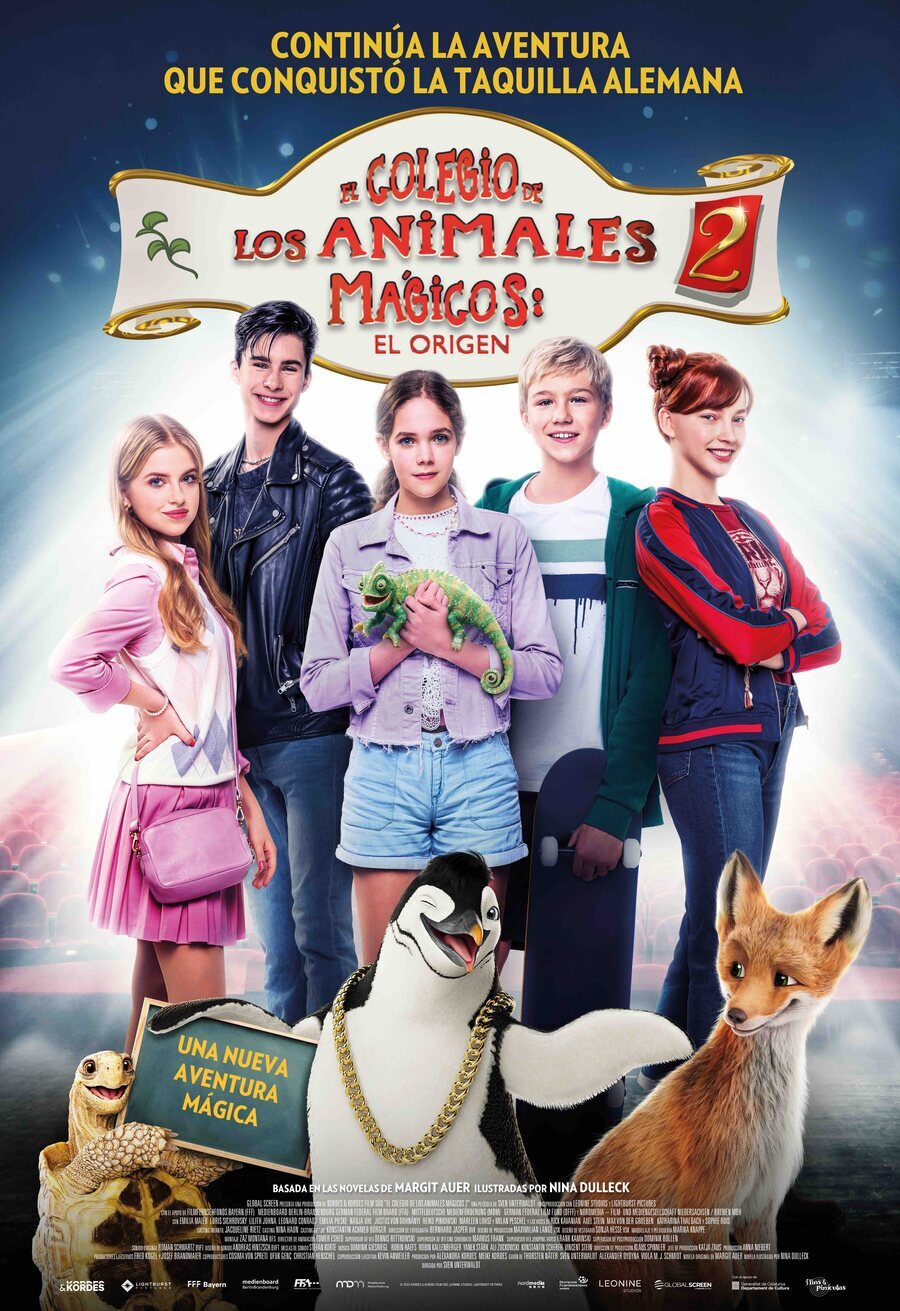 Cartel de El colegio de los animales mágicos 2: El origen - Cártel español