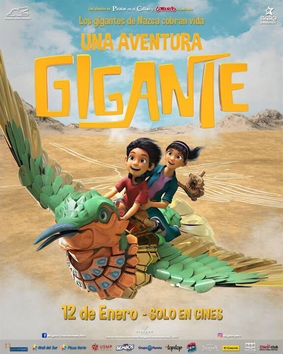 Cartel de Una aventura gigante - Una aventura gigante
