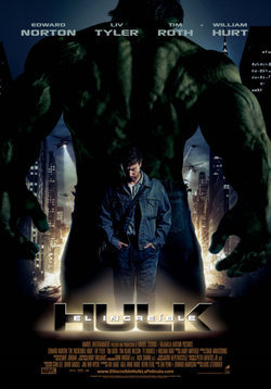 Cartel de El increíble Hulk