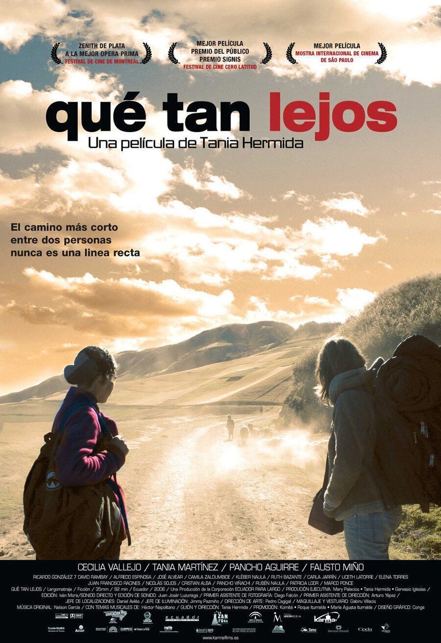 Cartel de Qué tan lejos - España