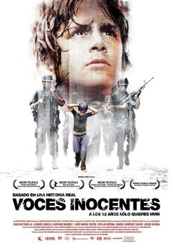 Cartel de Voces inocentes