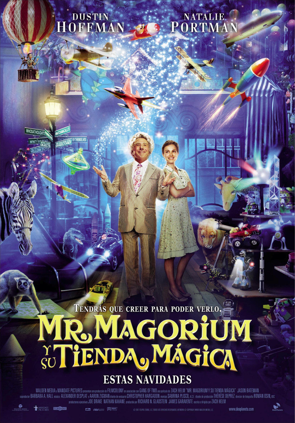 Cartel de Mr. Magorium y su tienda mágica - España