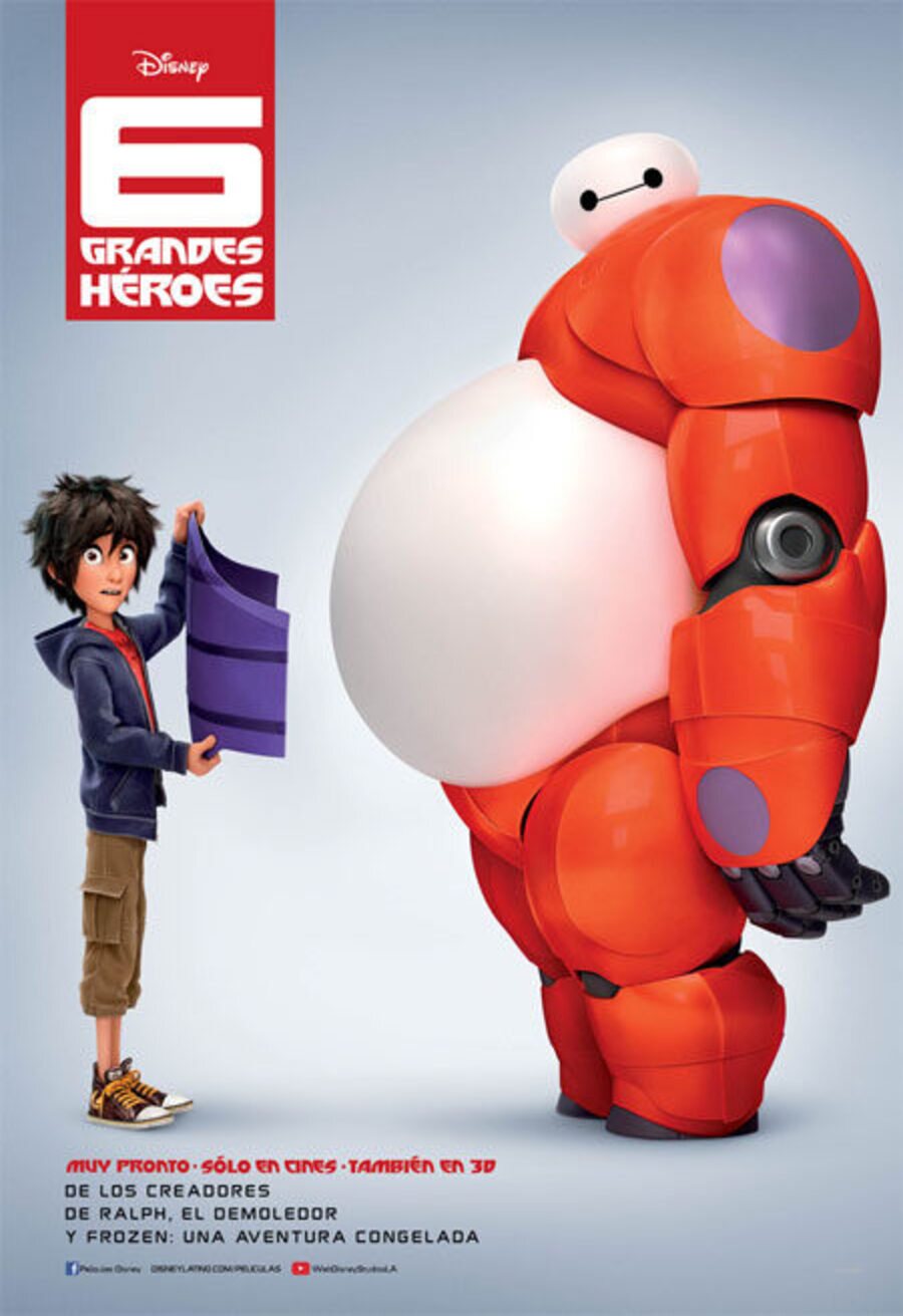 Cartel de Big Hero 6 - Teaser México