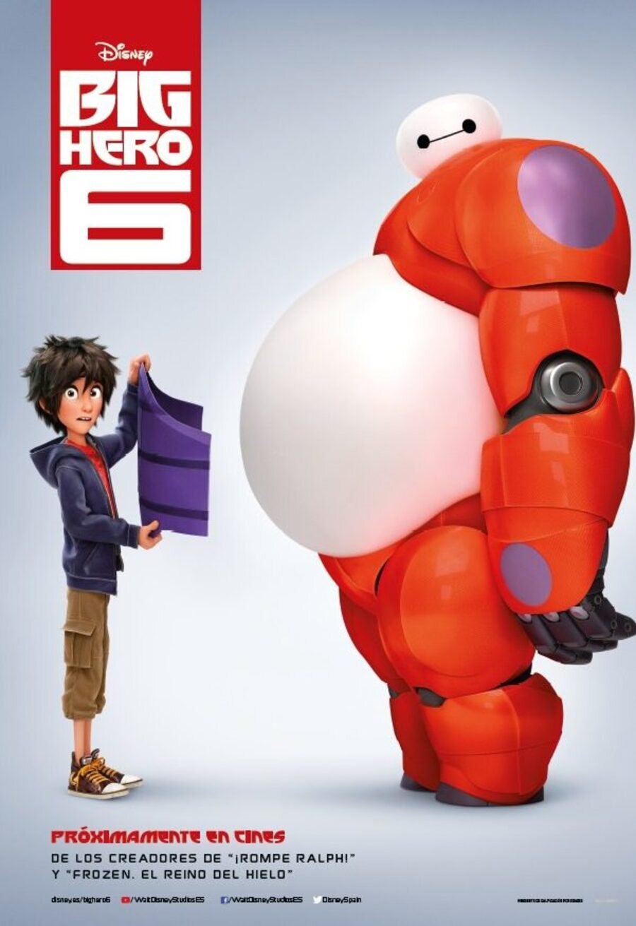 Cartel de Big Hero 6 - España