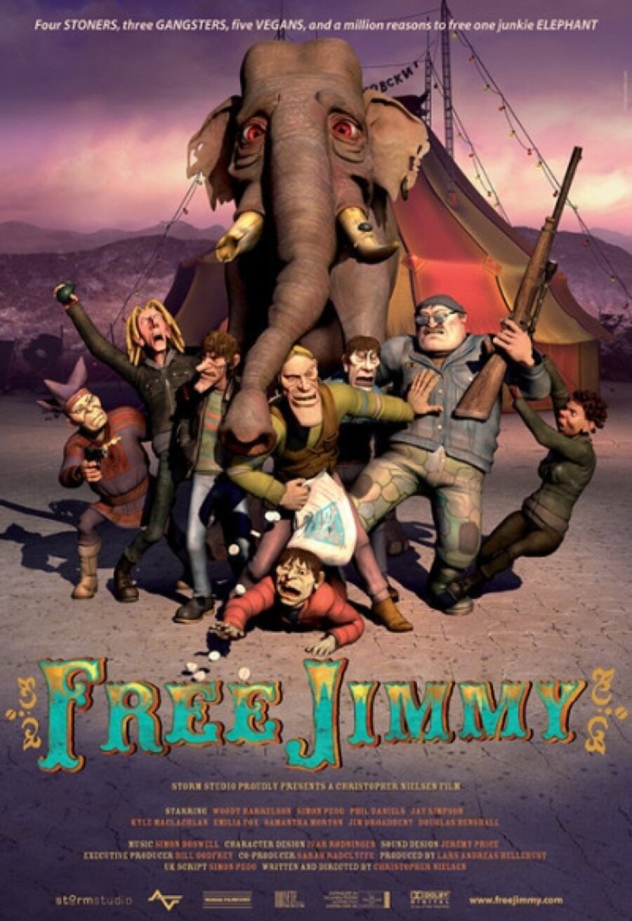 Cartel de Free Jimmy - Estados Unidos