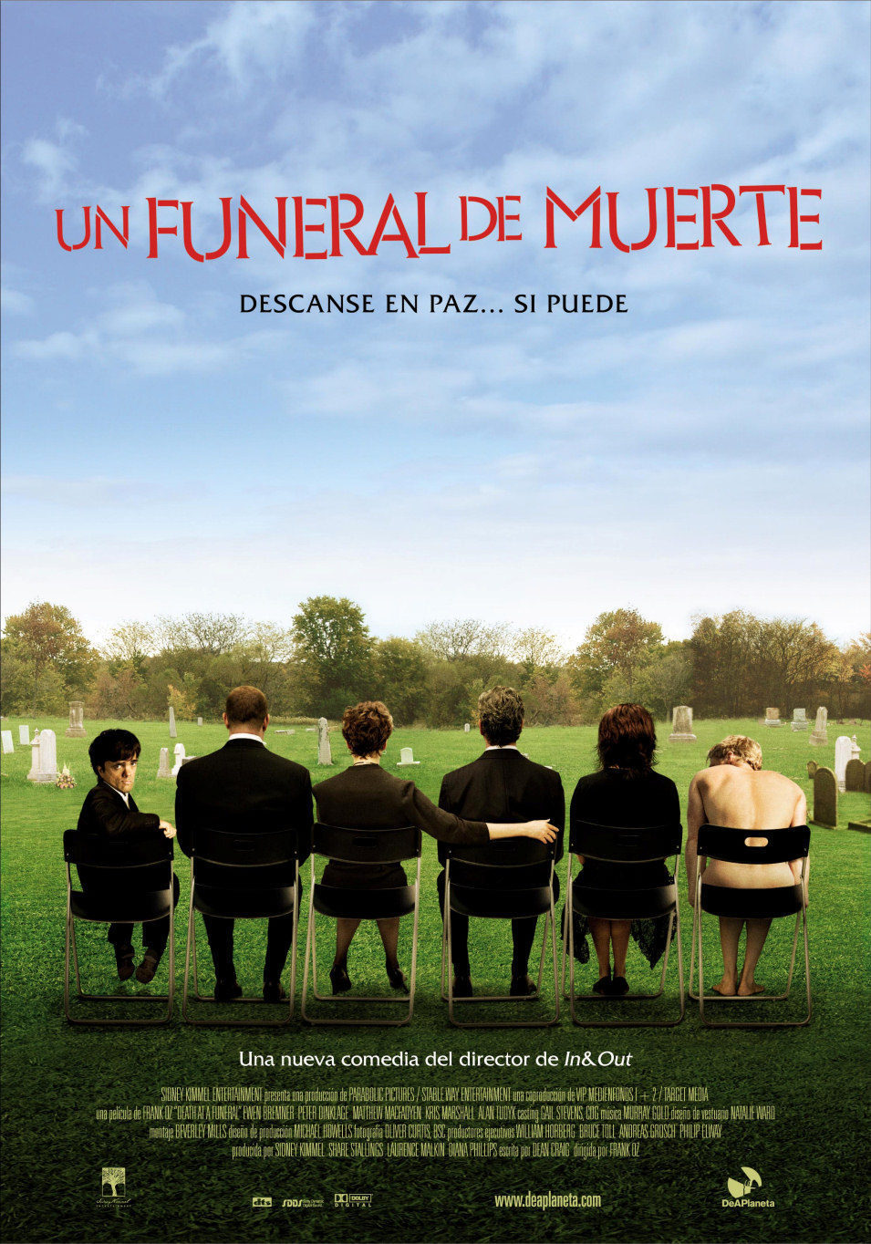 Cartel de Un funeral de muerte - España