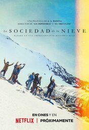 Cartel de La sociedad de la nieve