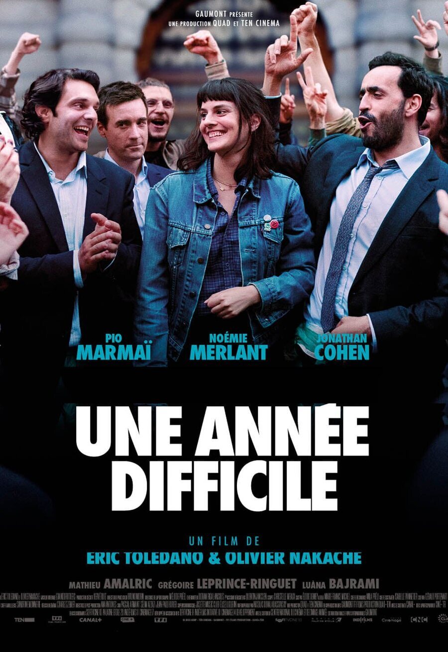 Cartel de Un año difícil - Francés