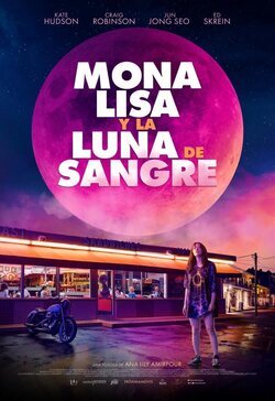 Cartel de Mona Lisa y la luna de sangre