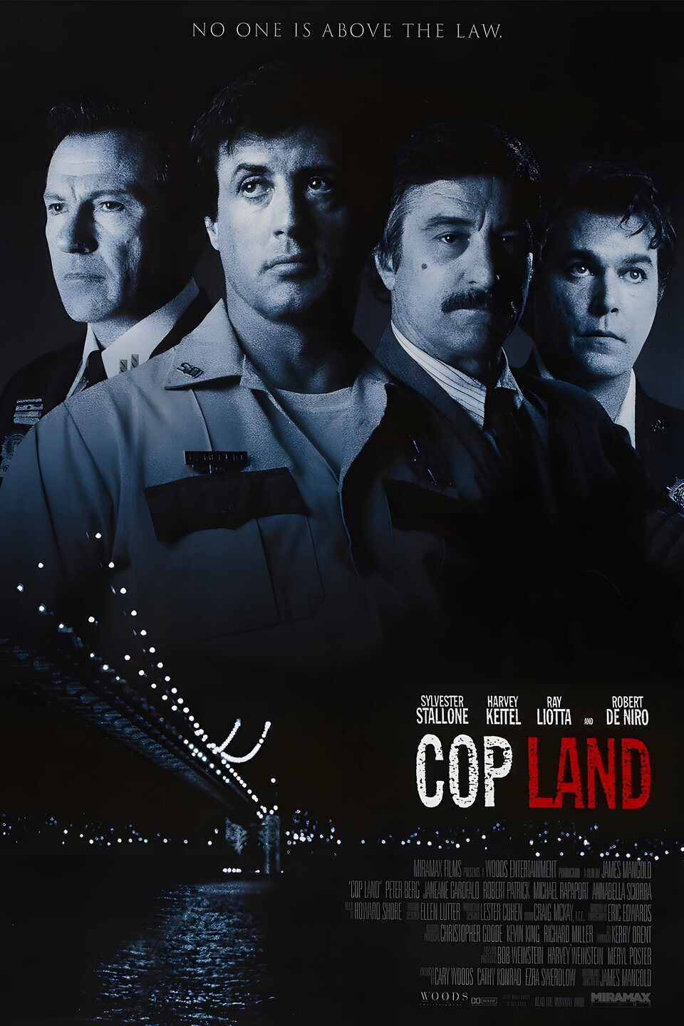 Cartel de Cop Land - Estados Unidos