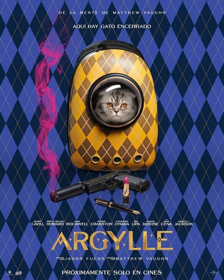 Cartel de Argylle - Cartel España 'Argylle'
