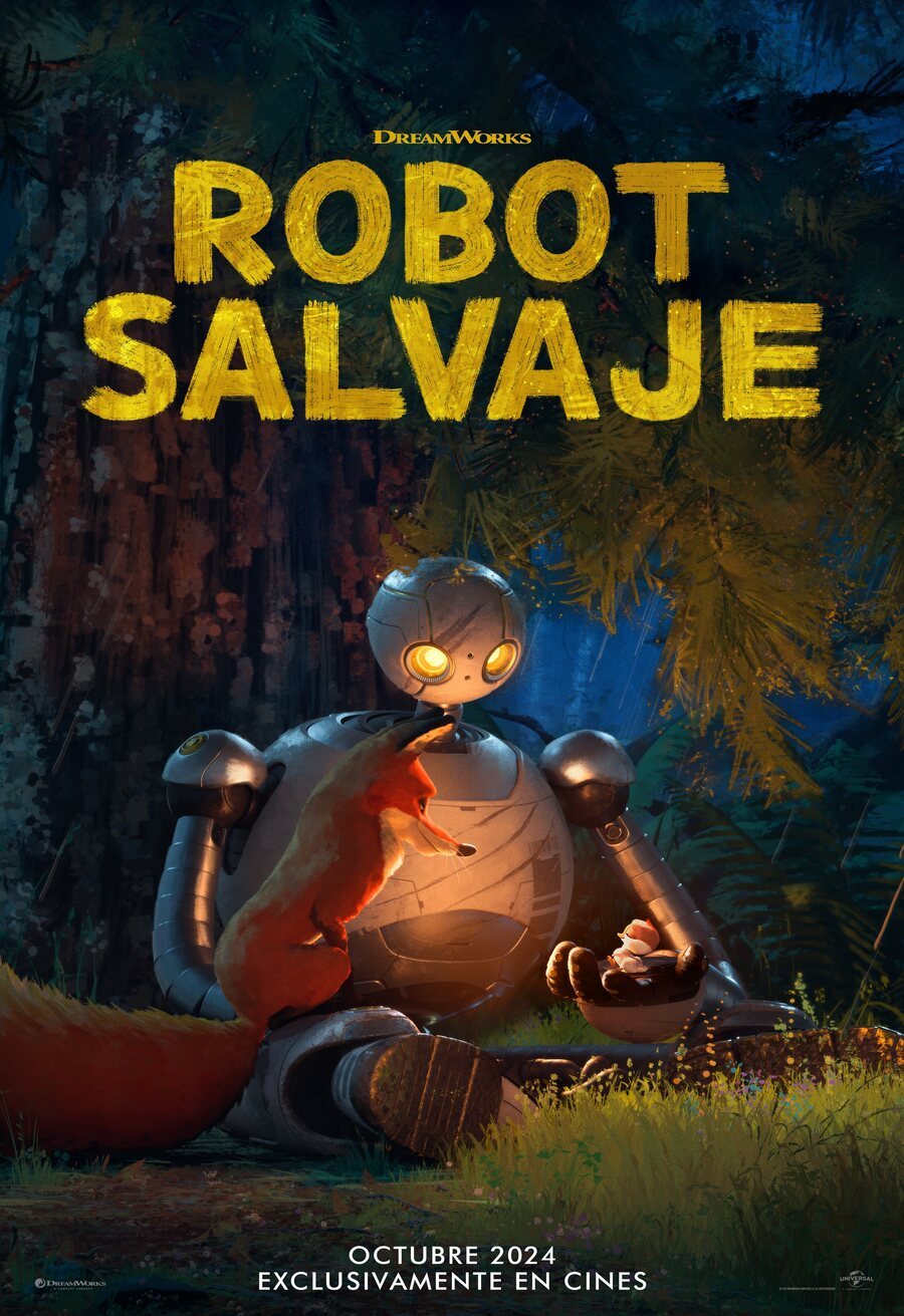 Cartel de Robot salvaje - Cartel España