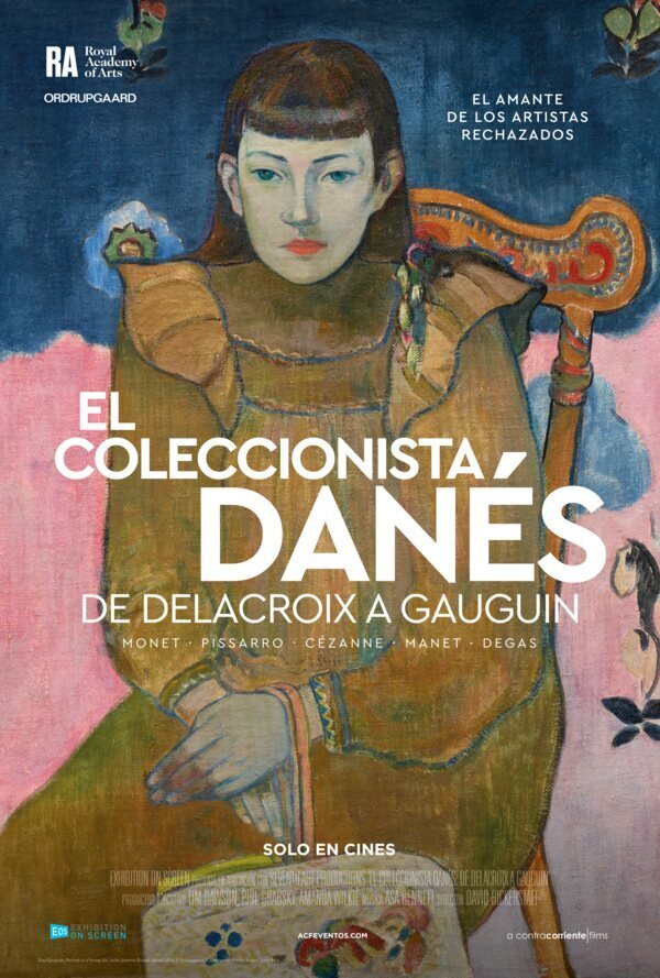 Cartel de El coleccionista danés: De Delacroix a Gauguin - El coleccionista danés: De Delacroix a Gauguin
