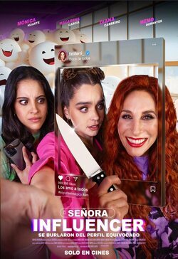 Cartel de Señora influencer