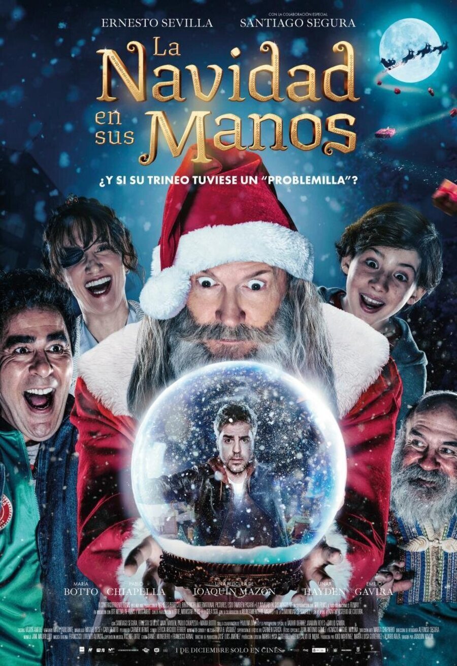 Cartel de La navidad en sus manos - La Navidad en sus manos