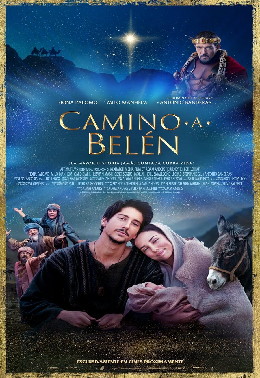 Cartel de Camino a Belén - Cartel España