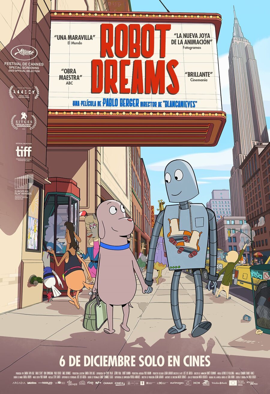 Cartel español - Cartel de Robot Dreams (2023) - eCartelera