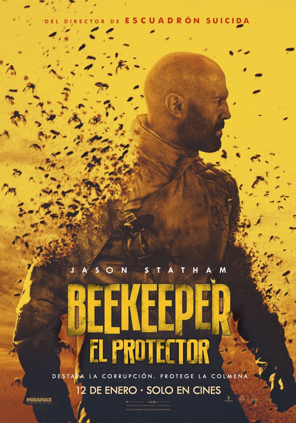 Cartel de The Beekeeper: El protector - Cartel España