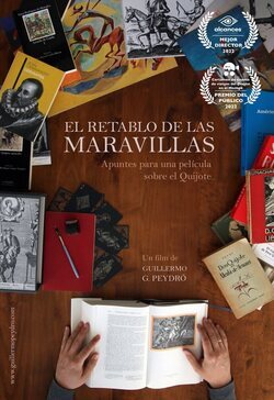 Cartel de El Retablo de las Maravillas. Apuntes para una película sobre el Quijote