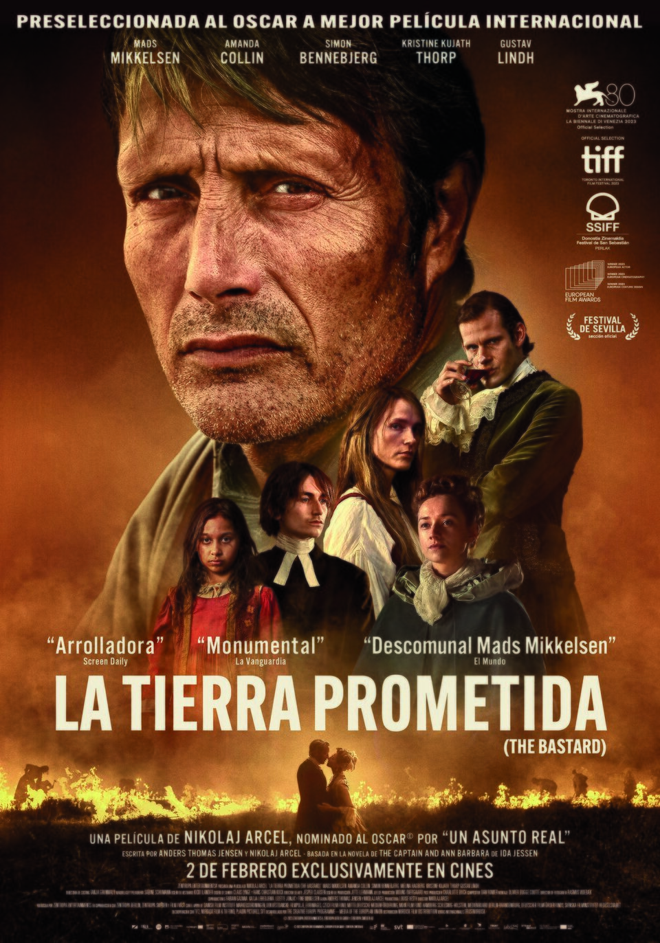 Cartel de La tierra prometida (The Bastard) - Cartel 'La Tierra Prometida (The Bastard)'