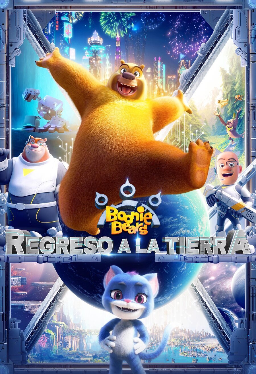 Cartel de Boonie Bears: Regreso a la tierra - Cartel España