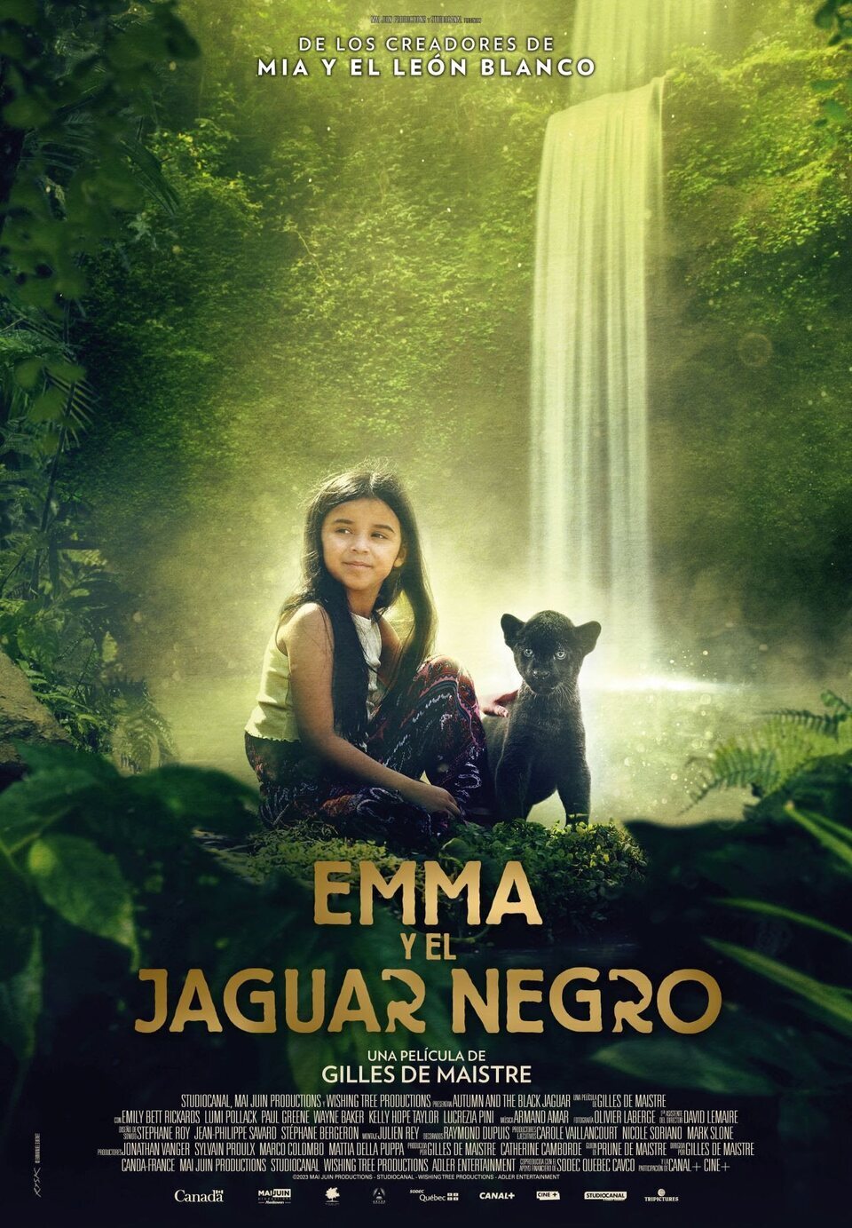 Cartel de Emma y el jaguar negro - Cartel España